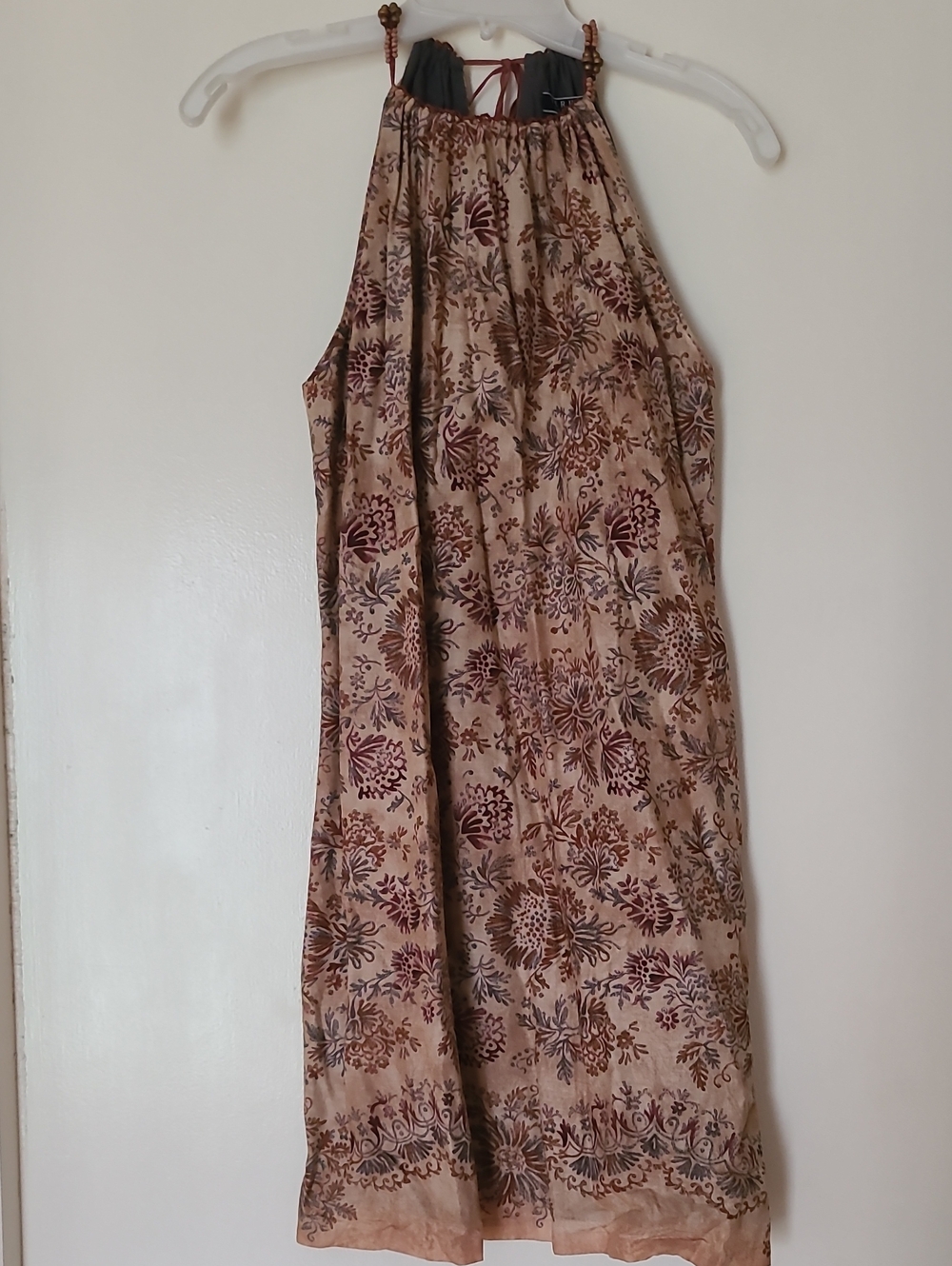 Peruvian Connection Pima Cotton Halter Dress 12